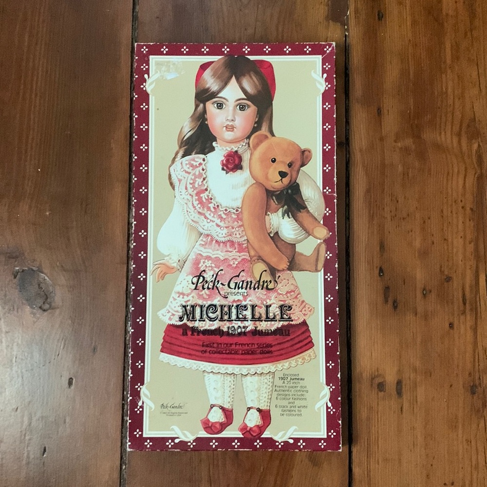 Michelle  a French 1907 Jumeau - Peck Gandre paper doll